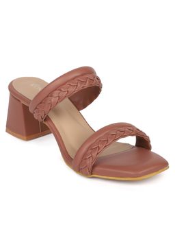 Iconics - Pink Women Braided Heels