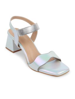 Iconics - Sky Blue Women Solid Heels