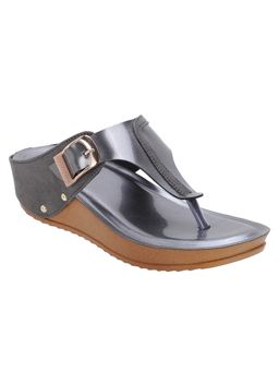 Iconics - Grey Women Solid Sandals