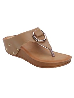 Iconics - Sand Women Embellished Sandals