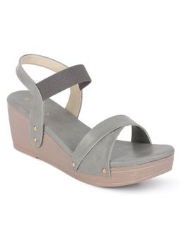 Iconics - Grey Women Solid Heels