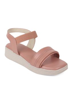 Iconics - Peach Women Solid Sandals