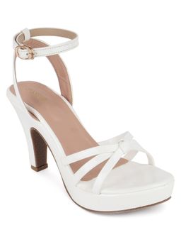 Iconics - White Women Solid Heels