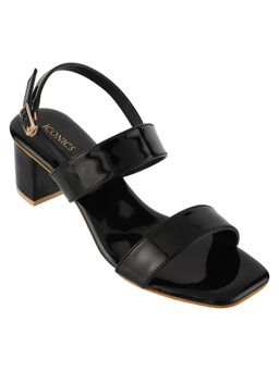 Iconics - Black Women Solid Heels
