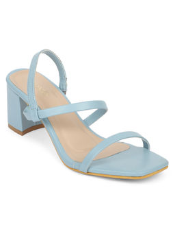 Iconics - Sky Blue Women Solid Sandals