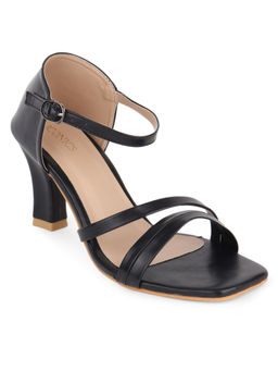 Iconics - Black Women Solid Sandals
