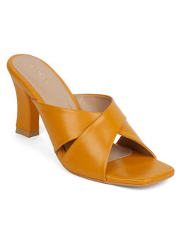 Iconics - Yellow Women Solid Sandals