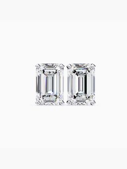 Valanova - White Gold Plated 0.98 Grams Silver Diamond Earrings