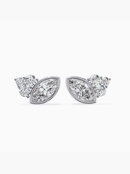 Valanova - Gold Plated Silver 0.45 Carats Diamond Earrings