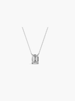 Valanova - White Gold Plated Silver 0.25 Carats Diamond Pendant