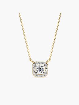 Valanova - Gold Plated Silver 0.35 Carats 6 Stones & More Diamond Pendant