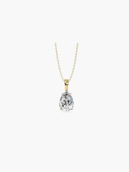 Valanova - Gold Plated 0.55 Grams Silver 0.75 Carats Diamond Pendant