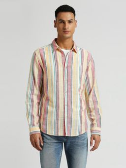 Pepe Jeans - Rocky Y/D Open Structure Stripe Shirt