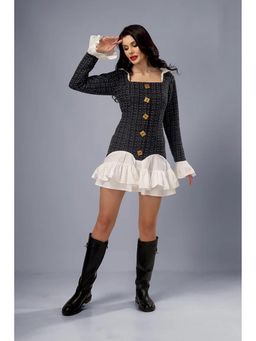 Kayjay by Kritika Jain - European Navy Blue Mini Dress