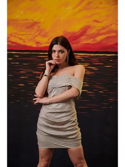 Kayjay by Kritika Jain - Lightening Grey Mini Dress