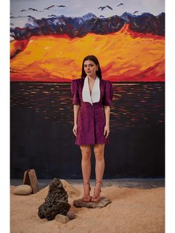 Kayjay by Kritika Jain - Maiden Purple Mini Dress