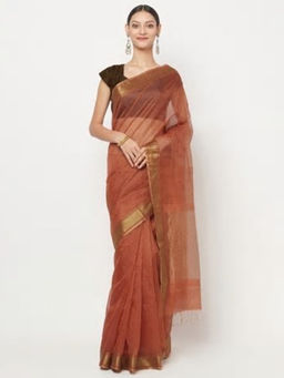 Fabindia - Cotton Silk Printed Sari