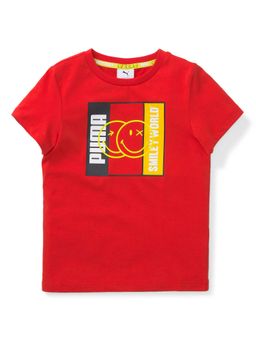 Puma - X Sw Unisex Kids Red T-shirts