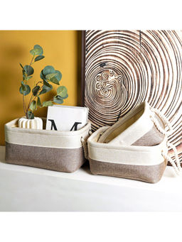 The Artment - Handwoven Haven Storage Baskets (Pack of 3)