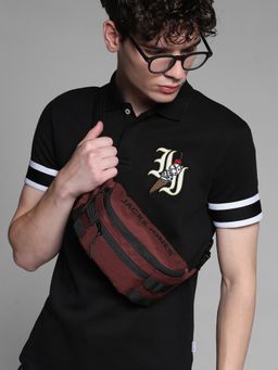 Jack & Jones - Men Maroon Waist Bag