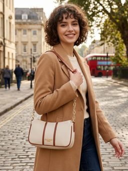 Carlton London - Women Crossbody Sling Bag for Women White