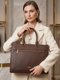Carlton London - Womens Stylish Handbag for Women Brown