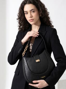 Carlton London - Women Stylish Small Shoulder Bag For Daily Wear Black