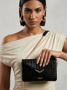 Carlton London - Women Clutch For Women Black