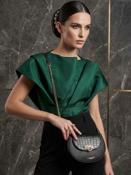 Carlton London - Women Crossbody Sling Bag For Women Black