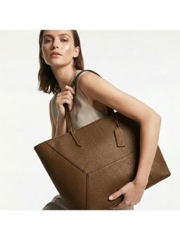 Carlton London - Womens Stylish Tote Bag For Women Brown