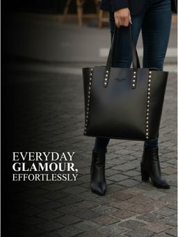 Carlton London - Womens Stylish Tote Bag With Pouch