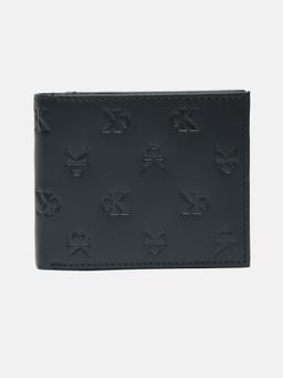 Calvin Klein - Logo Black Leather Bi-Fold Wallet