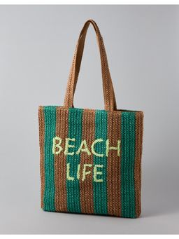 American Eagle - Ae Raffia Tote Bag