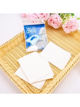 Kuber Industries - Toilet Seat Covers Disposable Western White