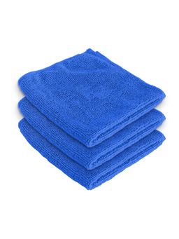 Kuber Industries - Face Towel 400 GSM Blue (Pack of 3)