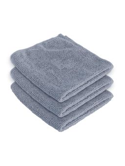 Kuber Industries - Face Towel 400 GSM Grey (Pack of 3)
