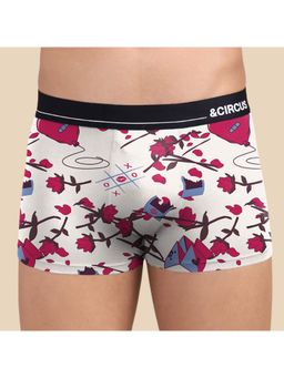 Tailor and Circus - White Men's Pure Soft Beechwood Modal Trunk