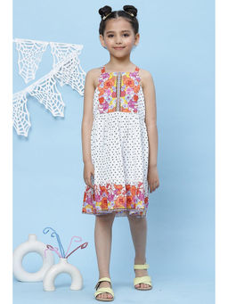 Biba - White Flared Dress