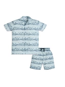 My Milestones - Premium Cotton Noa Monochrome Co-Ord (Set of 2)