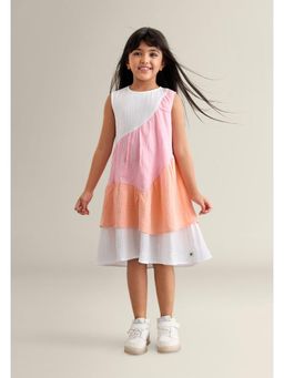 My Milestones - Pure Cotton Double Cloth Candice Colorblock Dress