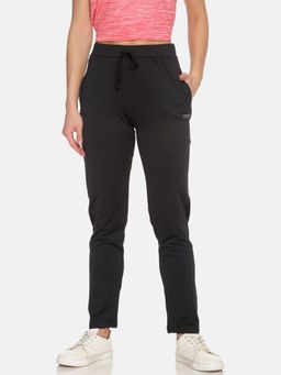 Femea - Women Black Solid Track Pant