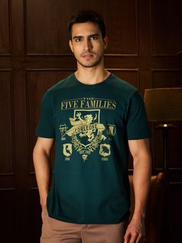 The Souled Store - Official The Godfather Five Families Men T-Shirt