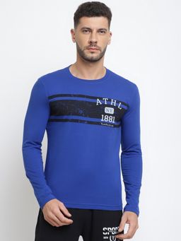 Van Heusen Innerwear - Men Athleisure Crew Neck & Long Sleeve T-Shirt - Blue