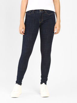 Levi's - Women Navy Blue 710 Super Skinny Fit Jeans