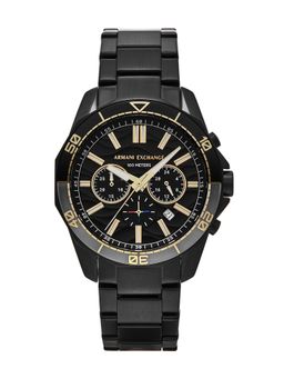 ARMANI EXCHANGE - Men Black Dial Round Stainless Steel Watch - AX1963
