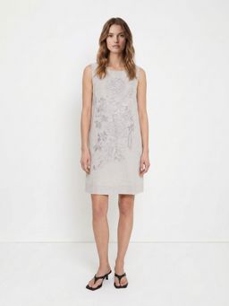Cover Story - Grey Linen Dress