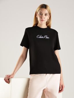 Calvin Klein - Logo Regular-Fit Cotton T-shirt Black