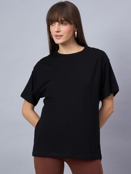 98 Degree North - Women Half Sleeve T-shirt Black