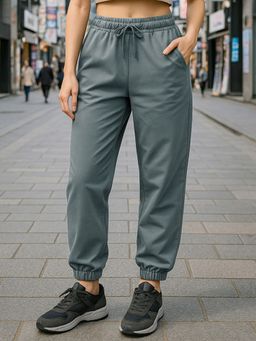 Bewakoof - Air 1.0 Women's Grey Oversized Joggers