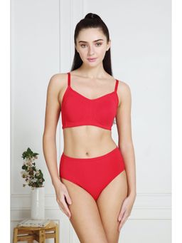 Van Heusen Woman Lingerie and Athleisure - Van Heusen Women Anti Bacterial & Wireless M Frame Bra - Ruby